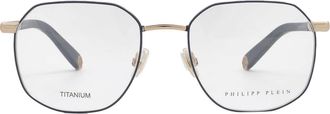 Philipp Plein Demo Geometric Mens Eyeglasses VPP020M 02A8