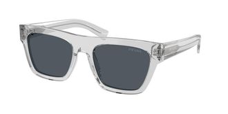 Prada PR C03SF Asian Fit 17P70B Mens Sunglasses Grey Size 55