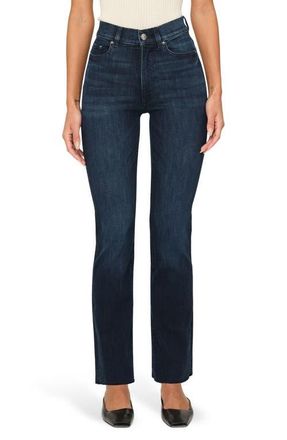 DL1961 Halle Straight Instasculpt High Rise Jeans in Mediterranean at Nordstrom, Size 23