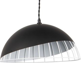 Adda Home Lampara Techo Metal Negro Dorado 35x35x120 Cm