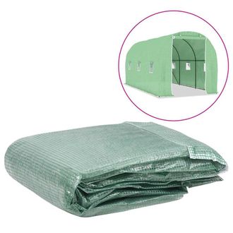 vidaXL Cubierta De Repuesto De Invernadero Verde (9 M&sup2;) 200x450x200 Cm Vidaxl