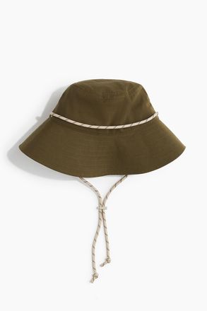 H&M Bucket Hat mit Kinnband - Green