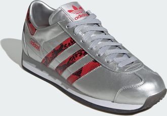 adidas Originals ADIDAS Originals Unisex Country Japan Shoes - Silver Leather - Size UK 5.5