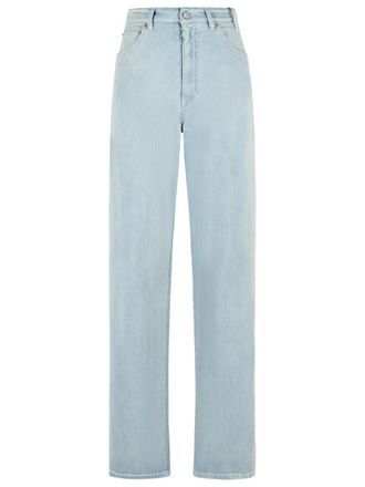 Maison Margiela Hellblaue Baumwolljeans