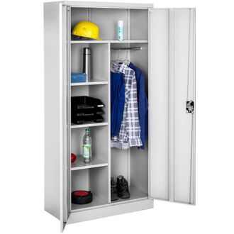 TecTake Filing Cabinet in Grey