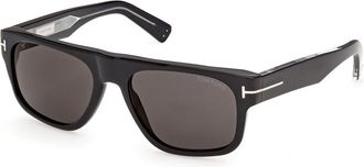 Tom Ford TI0030 01A Mens Sunglasses Black Size 56
