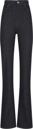 Balenciaga High Waist Slim Jeans - Dames - Slim Fit Jeans - Blauw - W26 - Denim - Jeans