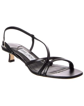 Jimmy Choo London Farris 35 Leather Sandal