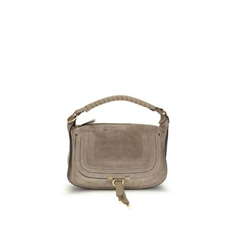 Chlo&eacute; Beige Calf Leather Bos Taurus Shoulder Womens Bag