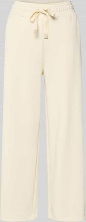 Soyaconcept Wide Fit Sweatpants in verk&uuml;rzter Passform Modell Banu in Offwhite, Gr&ouml;&szlig;e XXL
