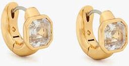 Kate Spade New York Keep Sparkling Asscher Huggies