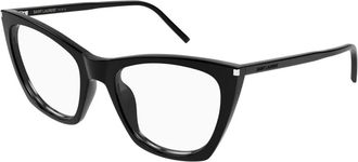 Saint Laurent SL 214 Kate Thin OPT 001 Optical Frame - Dames - Brillen - Zwart - 55 MM - Accessoires