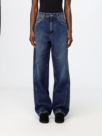 Dolce & Gabbana High-Waisted Wide Leg Jeans in Cotton Denim