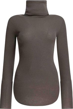 Rick Owens High neck shirt