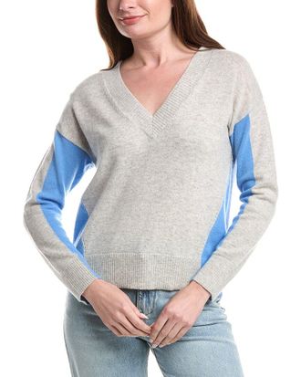 Isla June Colorblock Cashmere Top