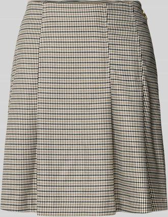 HUGO BOSS Mini-Rock mit Viskose-Anteil Modell ROBALLO-1 in Beige, Gr&ouml;&szlig;e 32