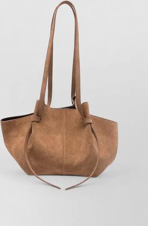 Yuzefi mochi suede tote bag