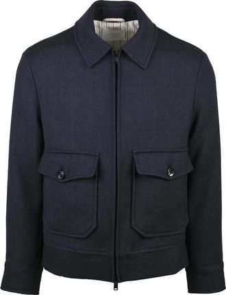 Circolo 1901 Midnight Blue Virgin Wool Jacket