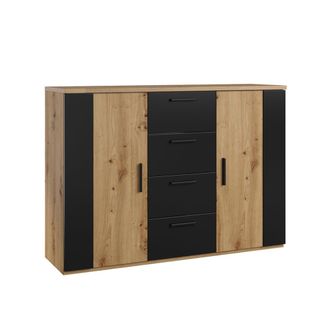 Petits Meubles estratificado marr&oacute;n negro