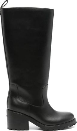 Bally High Boots - Dames - Hoge Laarzen - Zwart - 40 EU - Schoenen