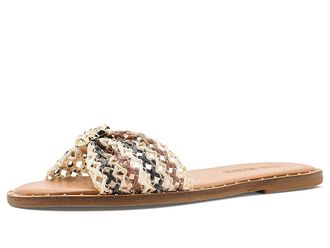 Steve Madden Dipsy Womens Sandals Brown Raffia Crochet : 6.5 M, Synthetic