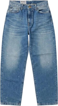 Carhartt Work in Progress Landon Pant - Heren - Loose Fit Jeans - Blauw - W29 - Katoen - Jeans
