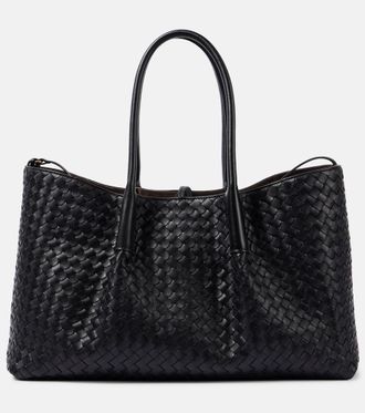 Bottega Veneta New Tote Intrecciato Large leather tote bag
