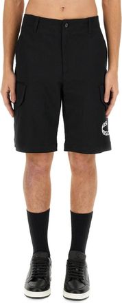 Moschino Black Logo Shorts