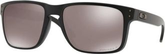 Oakley Matte Zwarte Zonnebril met Prizm Black - Heren - Zonnebrillen - Zwart - 59 MM - Accessoires