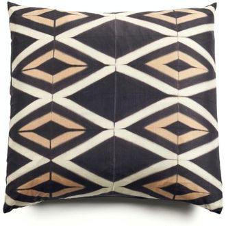 Studio Variously Tisa Black Handcrafted Shibori Print Mulberry Silk Pillow - Cover Only at Nordstrom