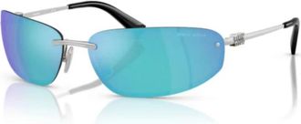 Miu Miu Elegante zonnebril voor stijlvolle look - unisex - Zonnebrillen - Grijs - ONE Size - Accessoires