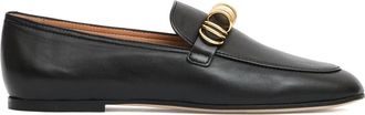 Tod's Zwarte Instaploafer met Ringen - Dames - Loafers - Zwart - 36 EU - Schoenen