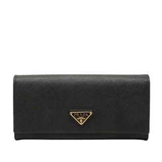 Prada Pre-owned Long Wallet - - Pre-owned - Donna - Nero - ONE SIZE