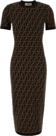 Fendi Ff Cotton Dress