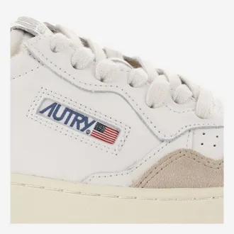 Autry Womens Sneakers Medalist Low Multicolour Leather Trainers