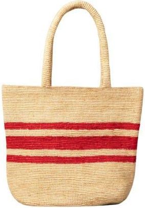 Indego Africa Sylvanie Beach Tote in Red Striped at Nordstrom