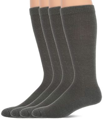 Jefferies Socks Mens Womens Unisex Military Merino Wool Tactical Over The Calf Boot Socks 4 Pack