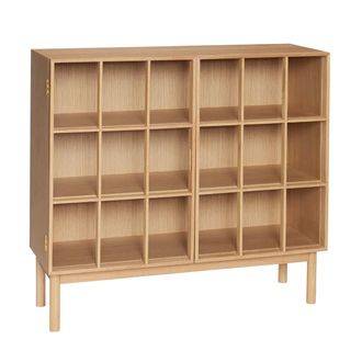 H&uuml;bsch Shoji Kabinet, H 90 cm, Eiche