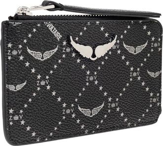 Zadig&Voltaire Portafoglio ZV Card Monogram - - Accessories - Donna - Nero - ONE SIZE