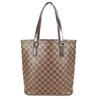 Louis Vuitton Pre-owned Tote Bags, female, Brown, Size: ONE SIZE Pre-owned Canvas Tote Bag