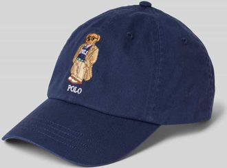 Polo Ralph Lauren Cap mit Label-Stitching in Marine, Größe 1