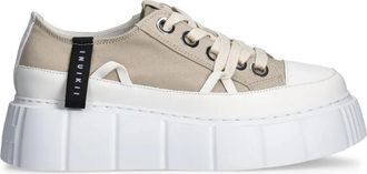 INUIKII Sneakers Matilda in tela - Marrone