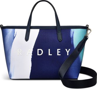 Radley London Southwell Gardens Stripe Medium Crossbody Bag in Ink at Nordstrom Rack