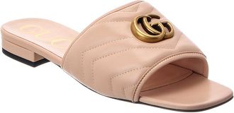 Gucci Interlocking G Leather Sandal