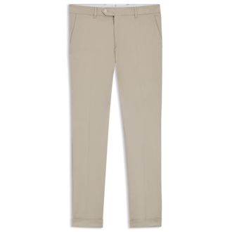BOSS Washable slim-fit trousers in stretch cotton