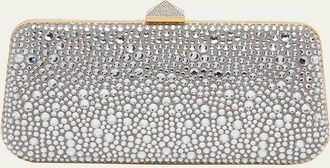 Valentino Garavani Carry Secrets Sparkling Rhinestones Clutch Bag