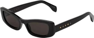 Marni Zonnebrillen - unisex - Zonnebrillen - Zwart - 54 MM - Accessoires