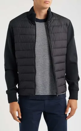 Save The Duck Sedum Hybrid Puffer Jacket in Black at Nordstrom, Size Xx-Large