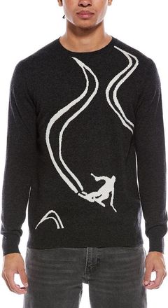 Brodie Ski Slope Wool & Cashmere-Blend Crewneck Sweater