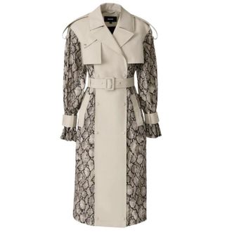 Mackage Trench Coats, female, Beige, Size: S Zonomi-Pr Trench Coat